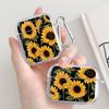 Sunflower Clear Earphone Cases Cover Case For Airpods 2 3 1 Pro3 Pro2 Pro 4