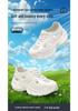 Women's Non-Slip Thick Sole Beach Sandals – Summer Closed-Toe, Height-Increasing Dad Sandals