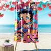 1pc Betty Boop Beach Towel, A Vibrant Beach Towel Suitable for Outdoor Activities, Camping, Hiking