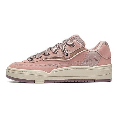 Li Ning Gos 2000 Durable Low-Top Skate Shoes Women Skate Shoes Pink AEPT002-4