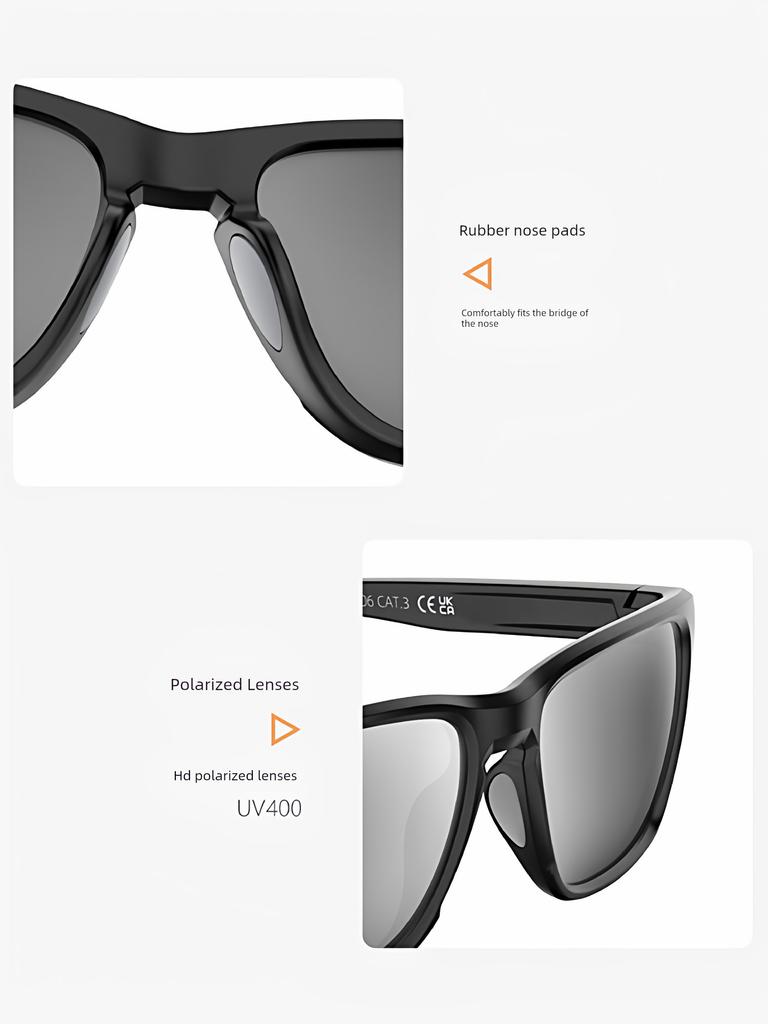 Sports Sunglasses for Men and Women, Polarized, Anti-Uv, Ultra-Light, Outdoor Mountaineering, Running, Cycling, Fishing, Driving Glasses