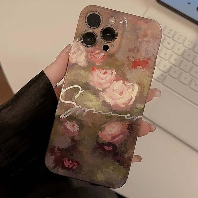 

Жесткий противоударный милый чехол для телефона в стиле ретро Ins Pc для Iphone 11 12 Promax 14 Pro Max Xsmax X Xr 13promax 7 8 Plus For iphone 14promax