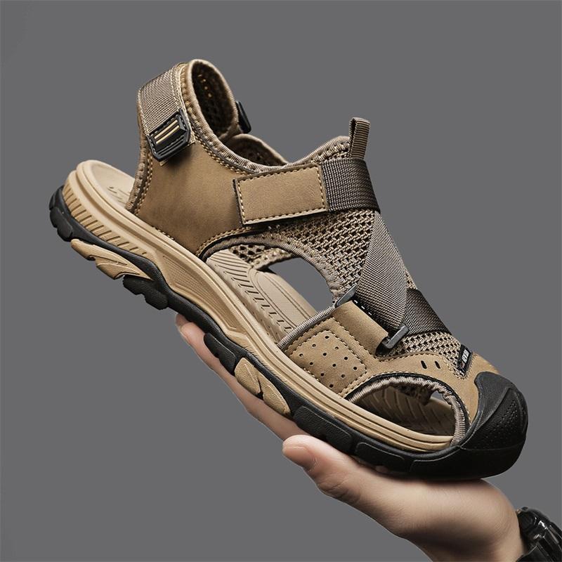 Fashion Fashion Quick Dry Men Shoe New Trend Male Summer Beach Sandals Breathable Leisure Walk Sandals Fashion Hollow Out Mesh Shoes