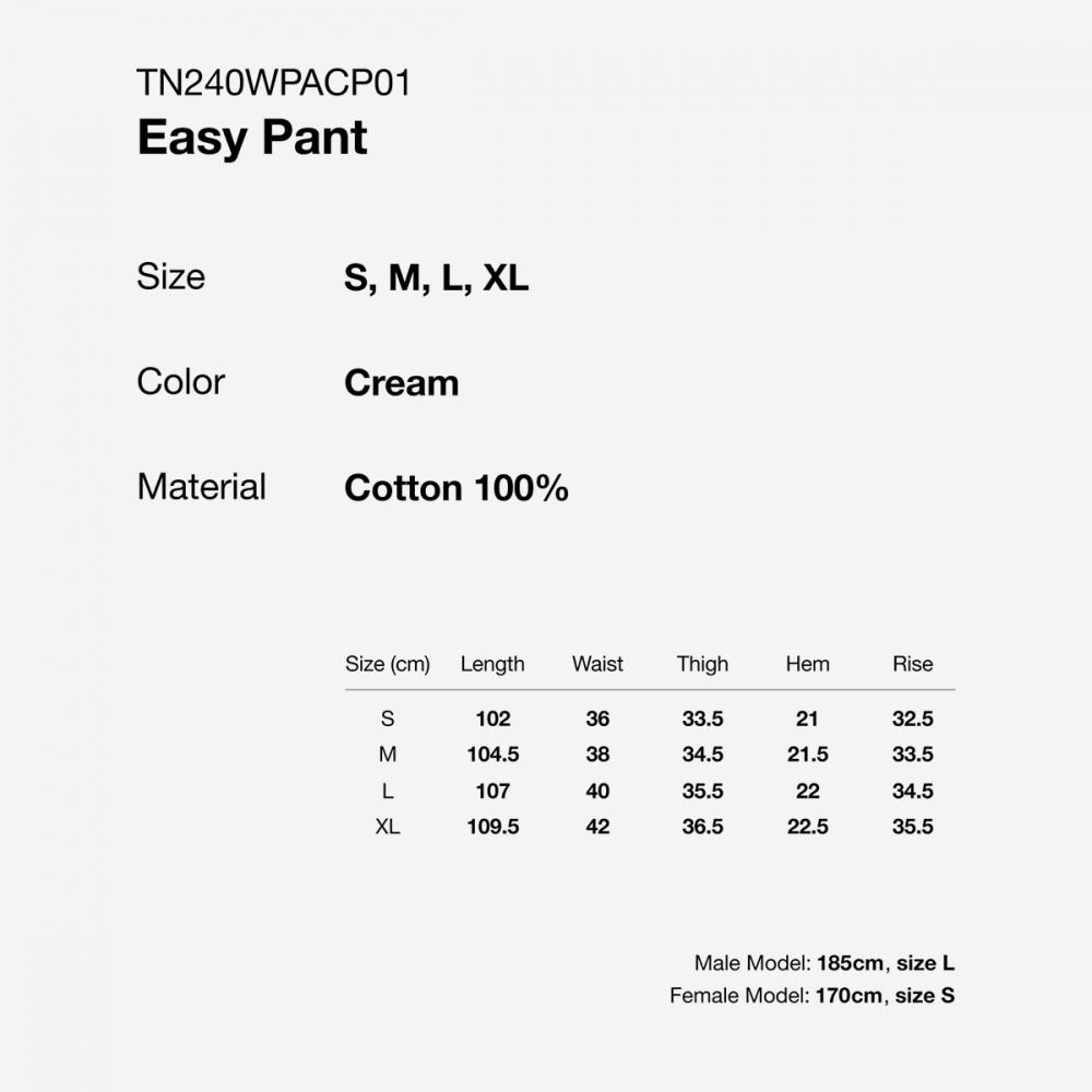 Thisisneverthat Easy Pant Tn240wpacp01