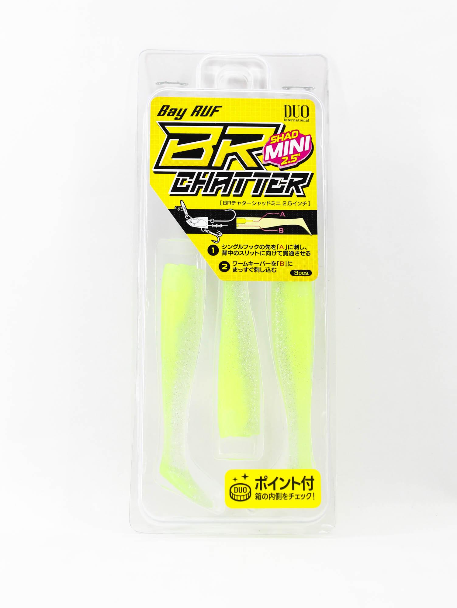 

Duo Soft Lure Bay Ruf BR Chatter Shad Mini 2.5 Inch S043 (8936)