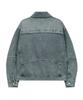 Standarderror 87-Stan117 [Basic] Vintage Washed Racer Denim Jacket Vintage Blue