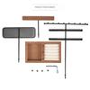 Efficient Jewelry Display Stand for Multifunctional Storage of Necklaces Earrings and Bracelets in Modern Home Decors