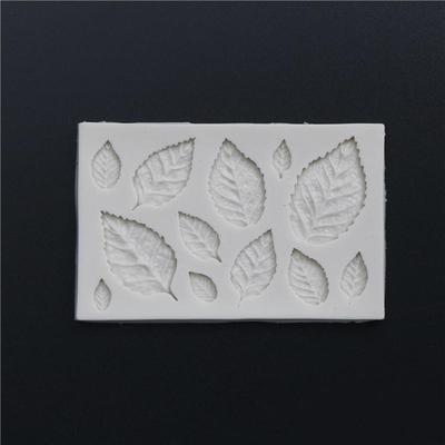 Leaf Shaped Silicone Mold Leaves Cake Decor Fondant Cookies Moulds Baking Tool