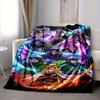 1Pc Fantasy Heroes Unite Blanket Soft And Comfortable Casual Warm Camping Travel Christmas Halloween Xmas Gift M928380