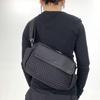 Sac à Bandoulière Fashion pour Dames avec Inserts en Maille Polyvalent Couleur Unie Simple Décontracté Sac à Main Sac Bandoulière