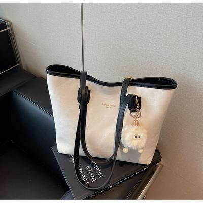 Versatile Bag Women's Large-capacity New Summer Casual Shoulder Bag Texture Commuter Tote Bag