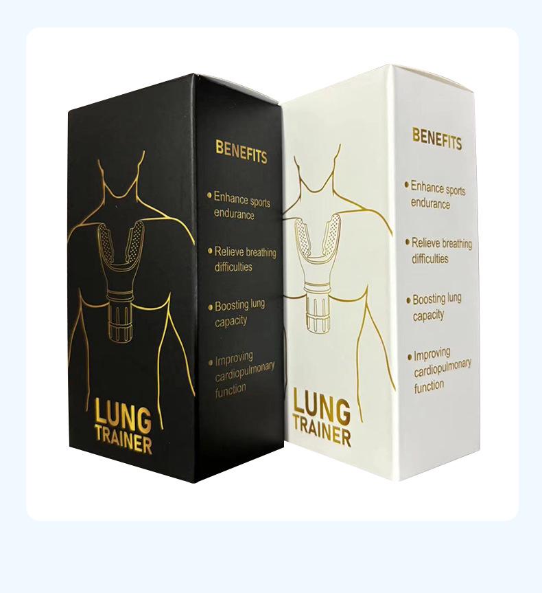 Entrenador Compacto de Capacidad Pulmonar y Respiración para Fitness para Correr y Nadar