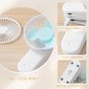 iNeibo 2024 New Edition Magnetic Clip Clip USB Powerful USB Desk Mini 90 Degree Angle Up and Down 3 Levels of Airflow 3 USB For Fan, Fan, Fan, Quiet,