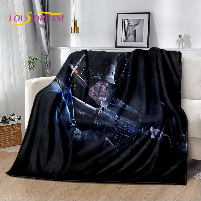 CS GO,Game Gamer,Counter Strike Soft Plush Blanket,Flannel Blanket Throw Blanket for Living Room Bedroom Bed Sofa Picnic Cover
