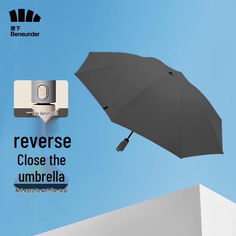 Beneunder 8-Rib Automatic Folding Umbrella