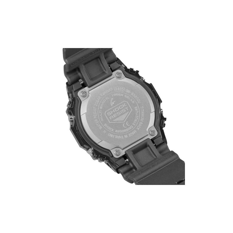 Casio DIGITAL Series-square New Functional Waterproof and Shockproof Quartz Movement Resin Strap Japanese and Korean Watch Men's Watch GW-S5600U-1JF