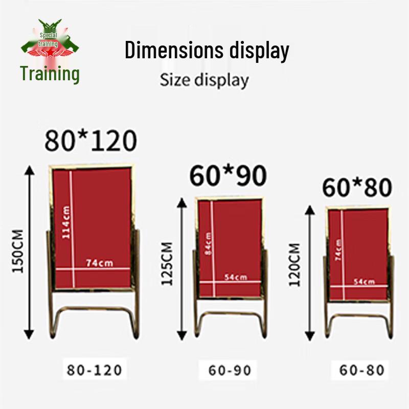 Stainless Steel L-Shaped Display Stand