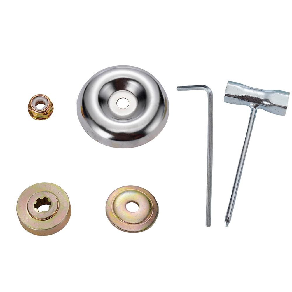 Steel Wire Trimmer Head for Gas Weed Eater 7/8/9 Inch Heavy-Duty Brush Cutter Replacement For Stihl FS55, Husqvarna 128LD