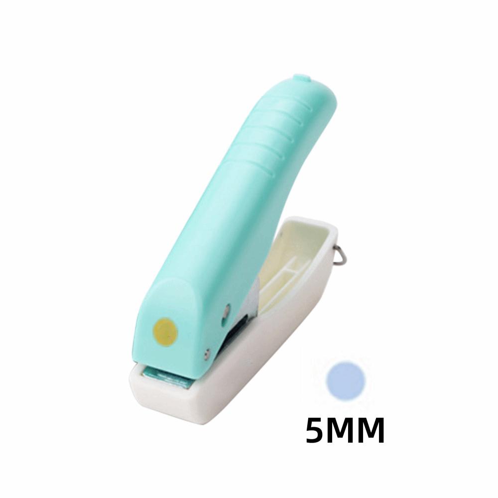 Multi-functional Mini Hand Hole Puncher Plastic Paper Punch Manual Hole Punch  Stationery Supplies