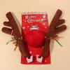 Cartoon Cute Christmas Car Decorations Deer Horn Car Reindeer Antler Kit  Reindeer Christmas Decor
