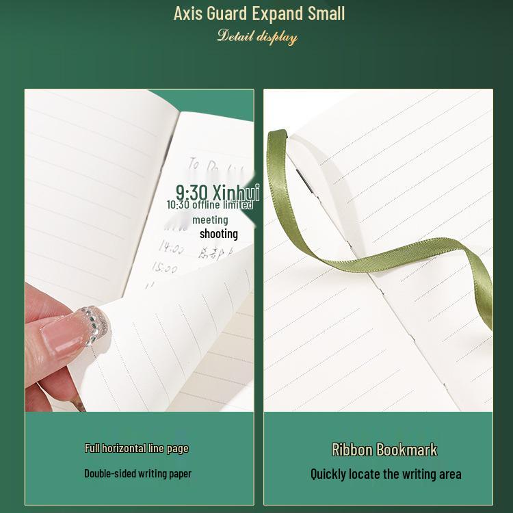 A7 Portable Mini Notebook - Thickened, Exquisite, Minimalist Pocket-Sized Handy Book for College Students