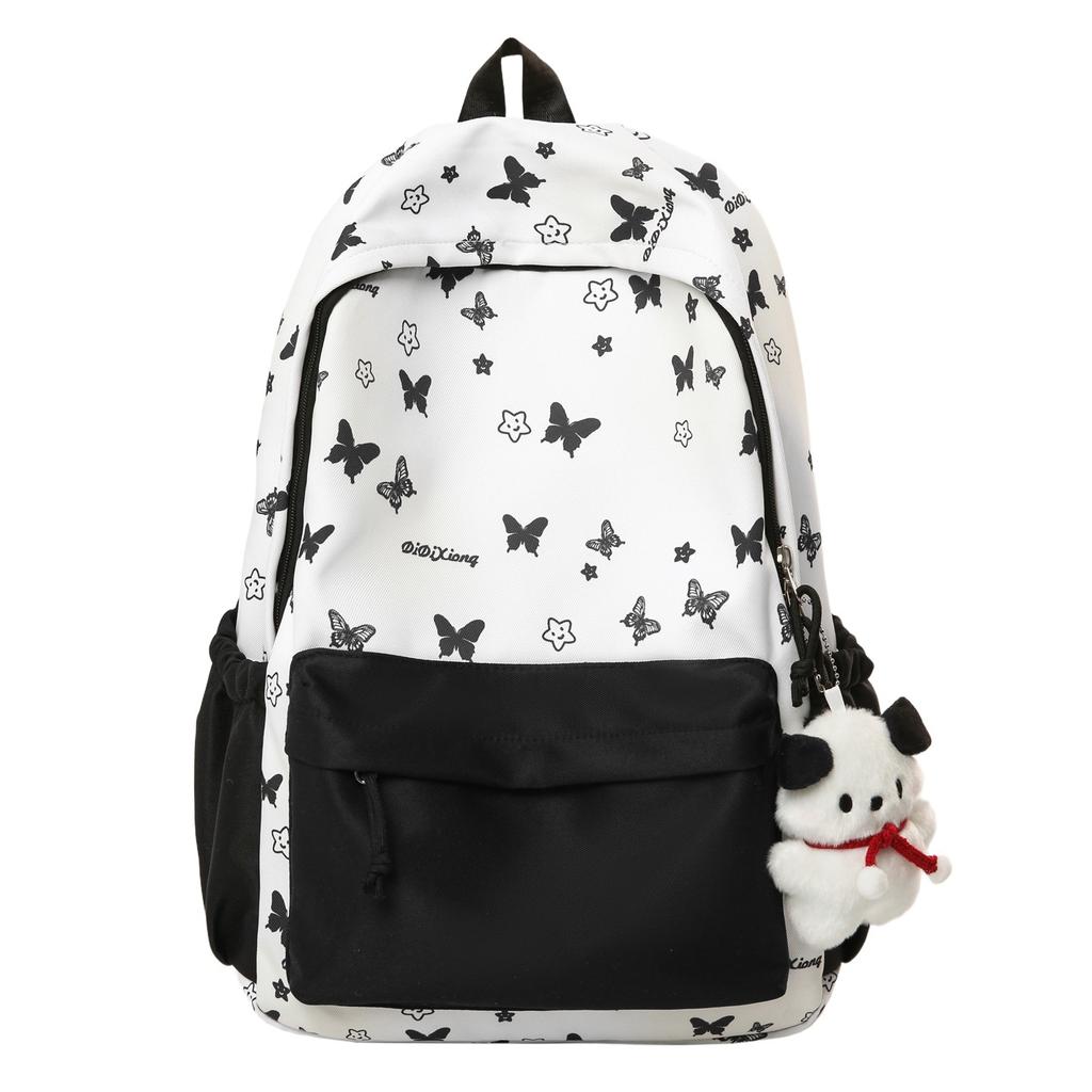 Schoolbag Large Capacity High Value Girl Student Small Fresh Schoolbag Junior High School Cute Backpack Lightweight Backpack