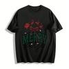 Merry Nurse Christmas Themed Plaid Print Casual T-Shirt For Medical Staff Pure Cotton T-shirt
