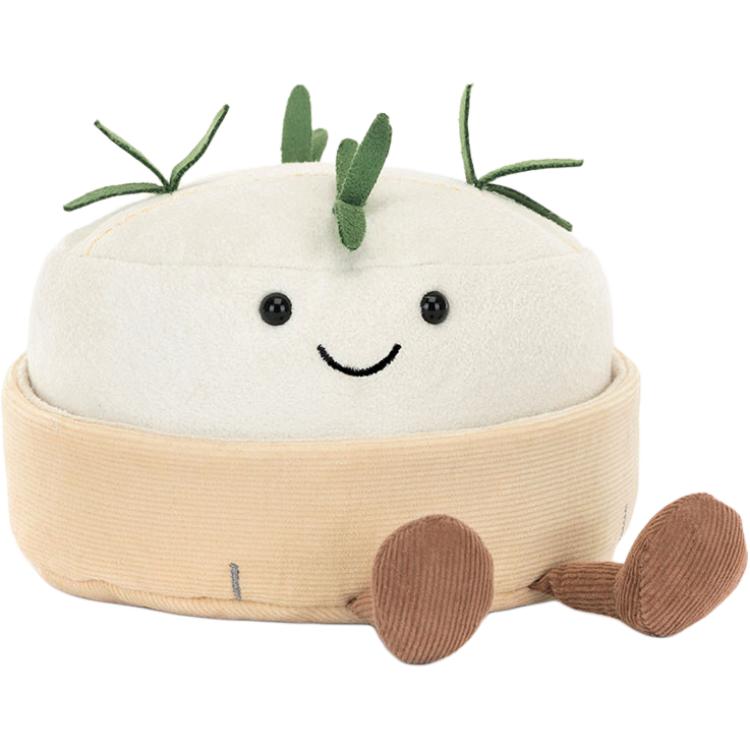 

JELLYCAT Fun Food Delicious Leaf Cheese Cute Doll Plush Doll 8cm tall