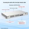 Ruijie 24-Port Gigabit Layer 2 Managed PoE Switch