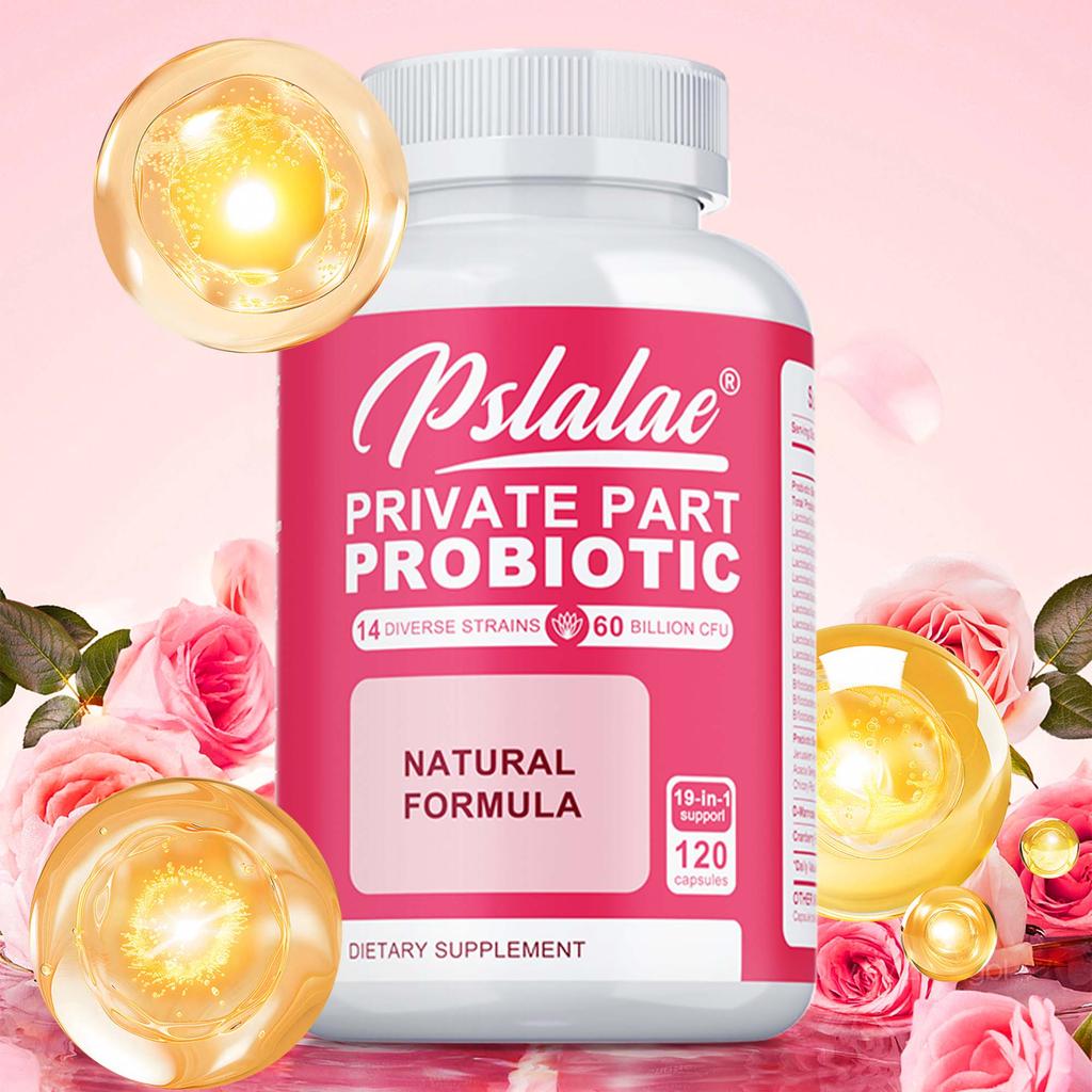 Women's Probiotic Capsules, Containing a Blend of Cranberry and Lactobacillus, Support Urinary Tract Health.
