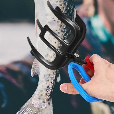 A23I-2 Stück Fischkontrollgerät Angelgadgets Angelzubehör Angelgeräte Fischlippen-Greifer Angelset