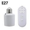 E27 or B22 Remote Control Light Bulb Base Socket Smart Timer Switch Wireless 8m Lamp Holder AC 110V 220V ON Off