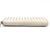 BOTTEGA VENETA 114076 Intrecciato Long wallet Zip Around Long Wallet