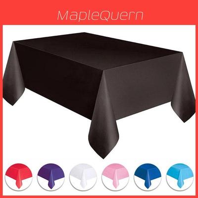 Nappe en plastique jetable élégante pour les événements festifs et les mariages Couleurs multiples