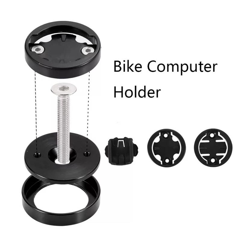 Bike Computer Mount Stem Top Cap Stopwatch Mount Bracket Cycling Accessories