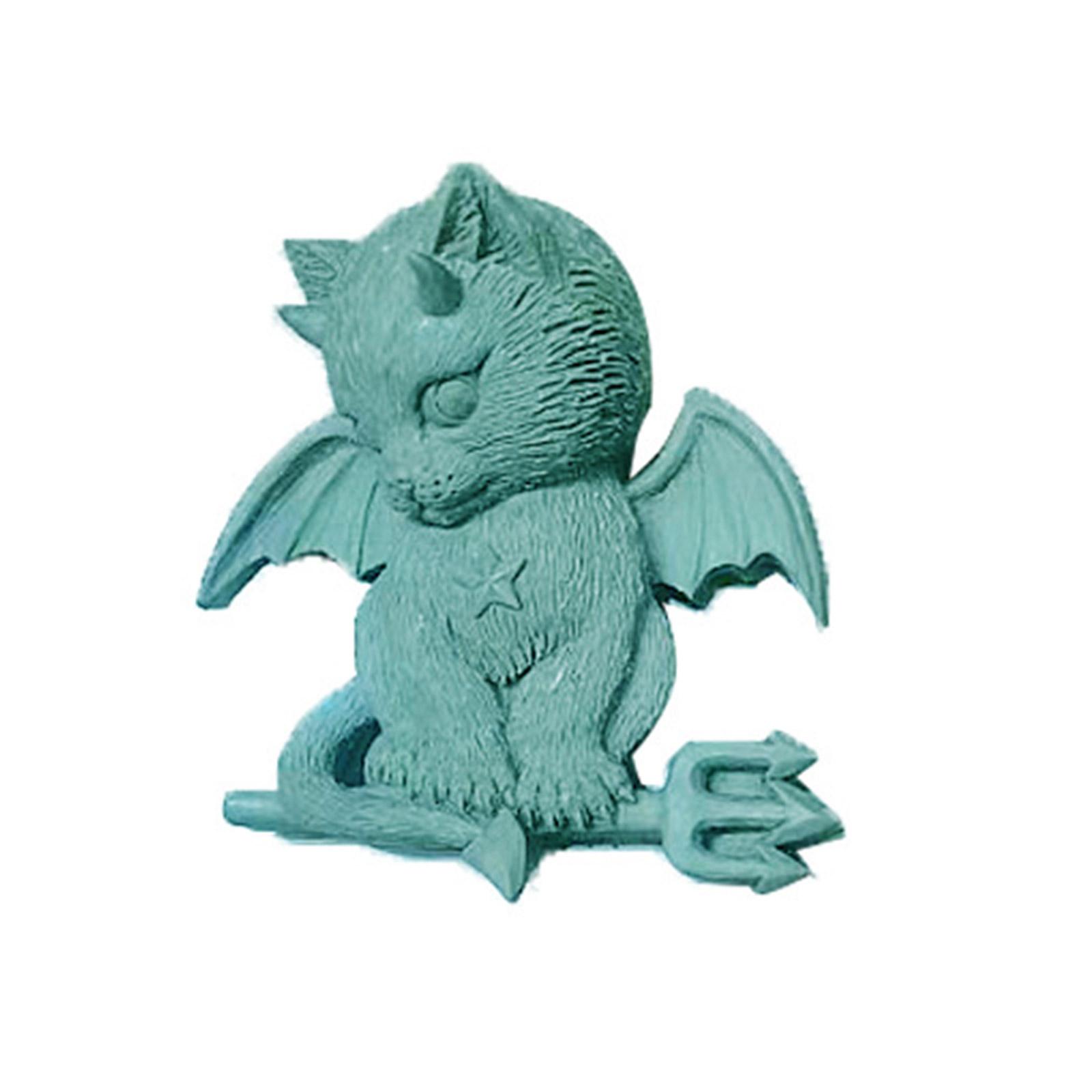 

Little Monsters Cat Silicone Molds DIY Epoxy Resin Molds Table Ornament Mould Candle Plasters Making Tool Easily Clean