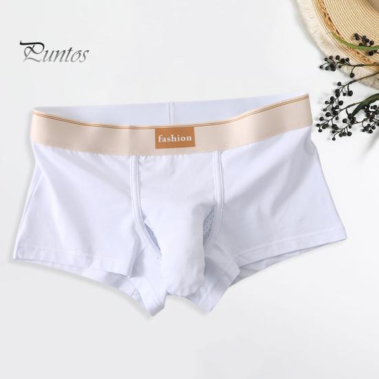 Pánské boxerské kalhotky Sloní nos Samostatný design Šortky Spodní prádlo Patchwork Barva Odvádějící vlhkost Neomezující pánské spodní prádlo