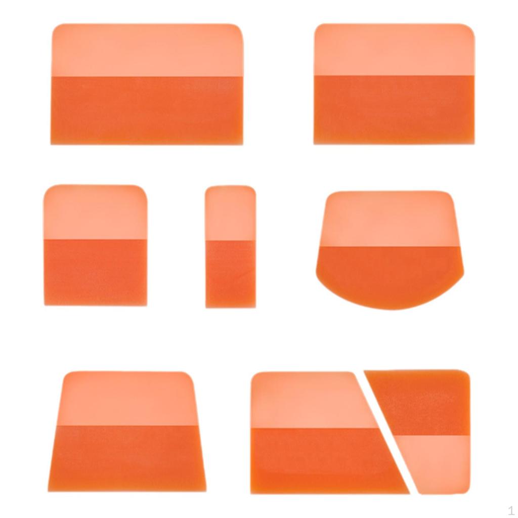 8 PPF TPU Squeegees for Car Film, Practical Vinyl Window Tinting Tools Protection And Paper