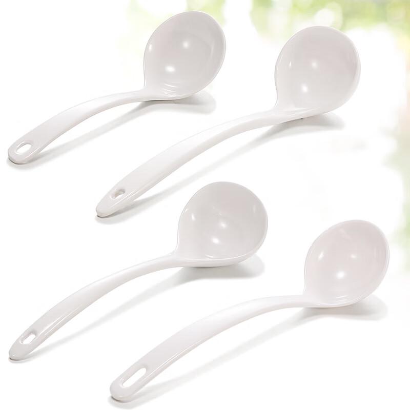 NHZHIW Melamine Soup Spoon