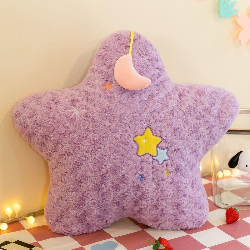 Cozy Moon And Star Plush Doll For Girls Hypoallergenic Stuffed Animal Soft Toy