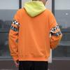 Converse Sweatshirts Men's Orange Hooded Moderate Regular 10017494-A01