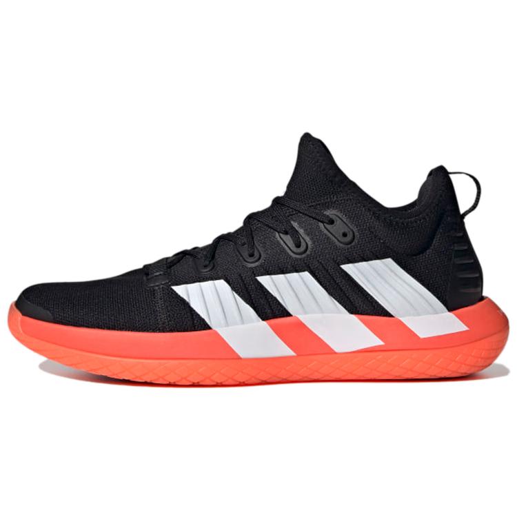 Nye Adidas Stabil Next Gen Primeblue Håndballsko 'Svart Solrød' H00146