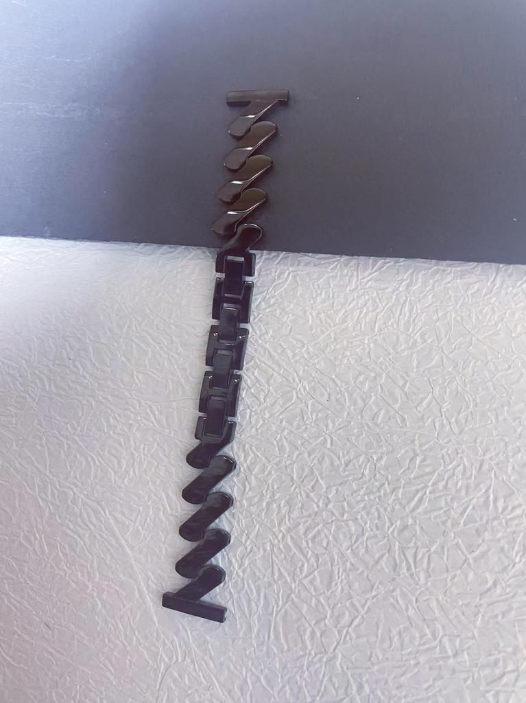 20mm Z-förmiges Edelstahl-Uhrenarmband für Huawei & Samsung - Unisex Helles Wellenmuster