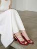 Lucy Crew Gold Ring Open-Toe Slingback Sandals Lc577_5Cm