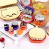 10-Piece Halloween Shapes Cookie Cutters for Baking Decor