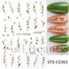 Nail Art Stickers Ins Red Lip Cherry Strawberry Y2K Sweet Cool Style Bow Digital Adhesive Nail Stickers