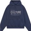 BeatStreet Retro American High Street Glitter Letter Sweatirt Autumn Loose Casual Hooded Outerwear