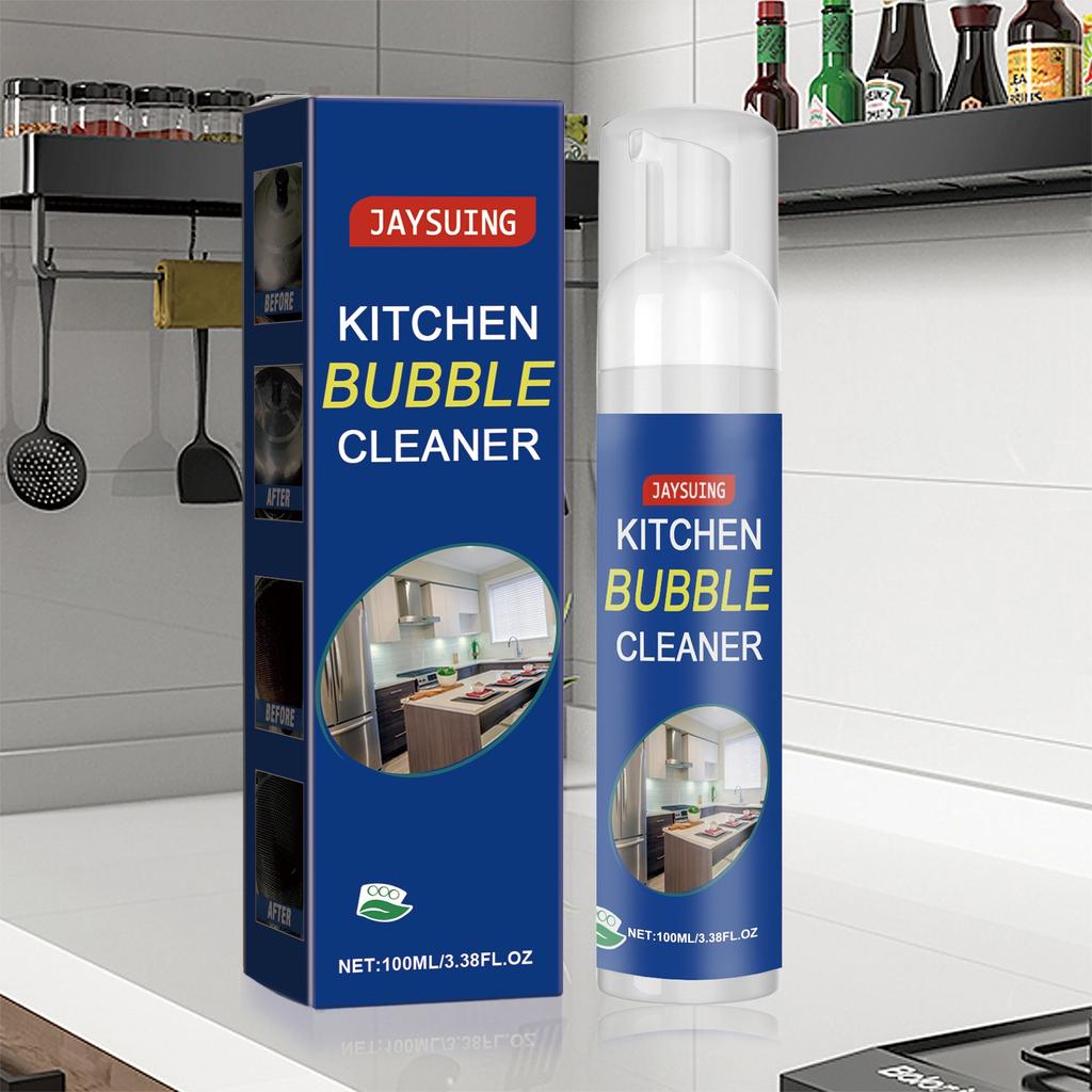 Küchenreinigungsschaum Multifunktionswaschmittel Spezialschaumreiniger Ölfleckenreiniger Ölflecken Maschinenreinigungsschaum Reinigungsmittel 100ml