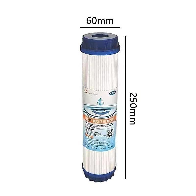 Set de filtre de purificare a apei granulare cu carbon activat de 10 inchi, diametru exterior de 6 cm, uz casnic