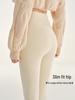 Velvet High-Waisted Women's Shark Pants: Warm, Elastic, Light Shaping, Slimming, Solid Color, Versatile Autumn/Winter Outerwear.